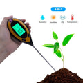 4-in-1 Digital LCD Plant Soil Moisture & pH Monitor